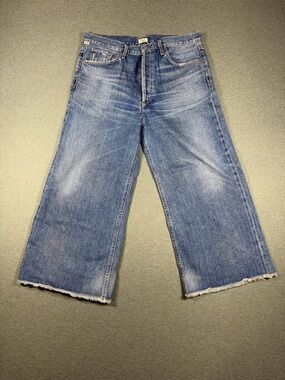 Citizens Of Humanity Emma Wide Leg Crop Jeans